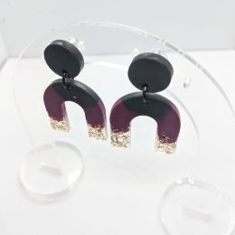 Berry Light U Earrings