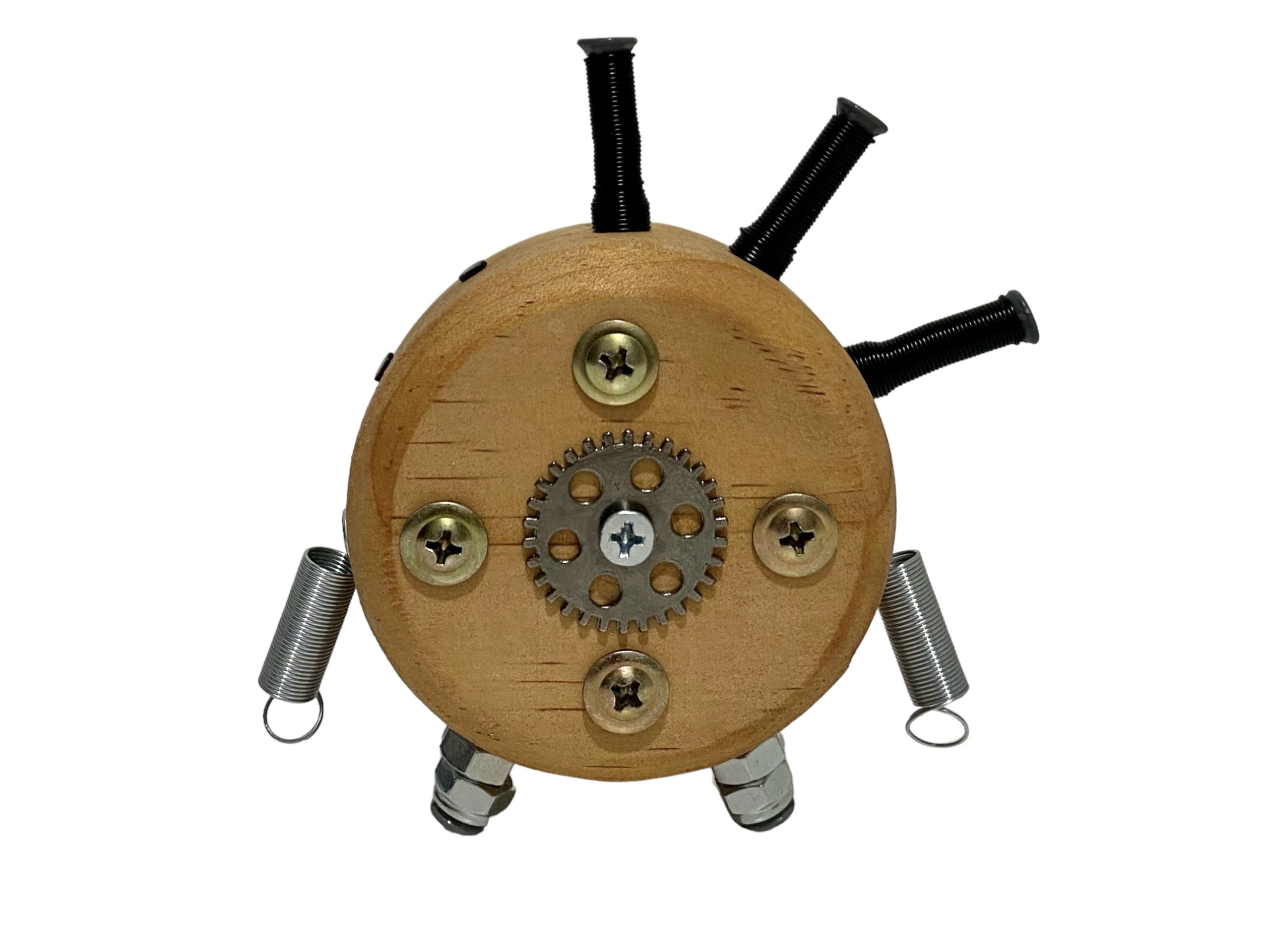 Oscar - Wooden Steampunk Robot - Image 5