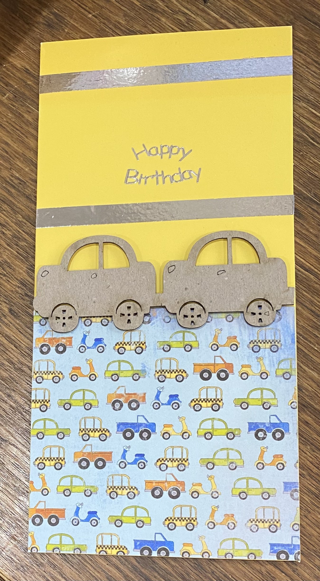 Card - Cars Happy Birthday