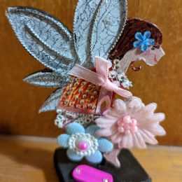Stunning Flower Fairy Handmade and designed.