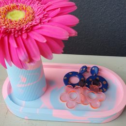 Pastel Trinket Tray - tray only