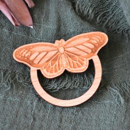 Butterfly Glasses Holder Brooch