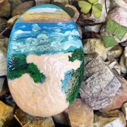 Take a Walk With Me Brooch