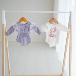 Initial and Name Romper